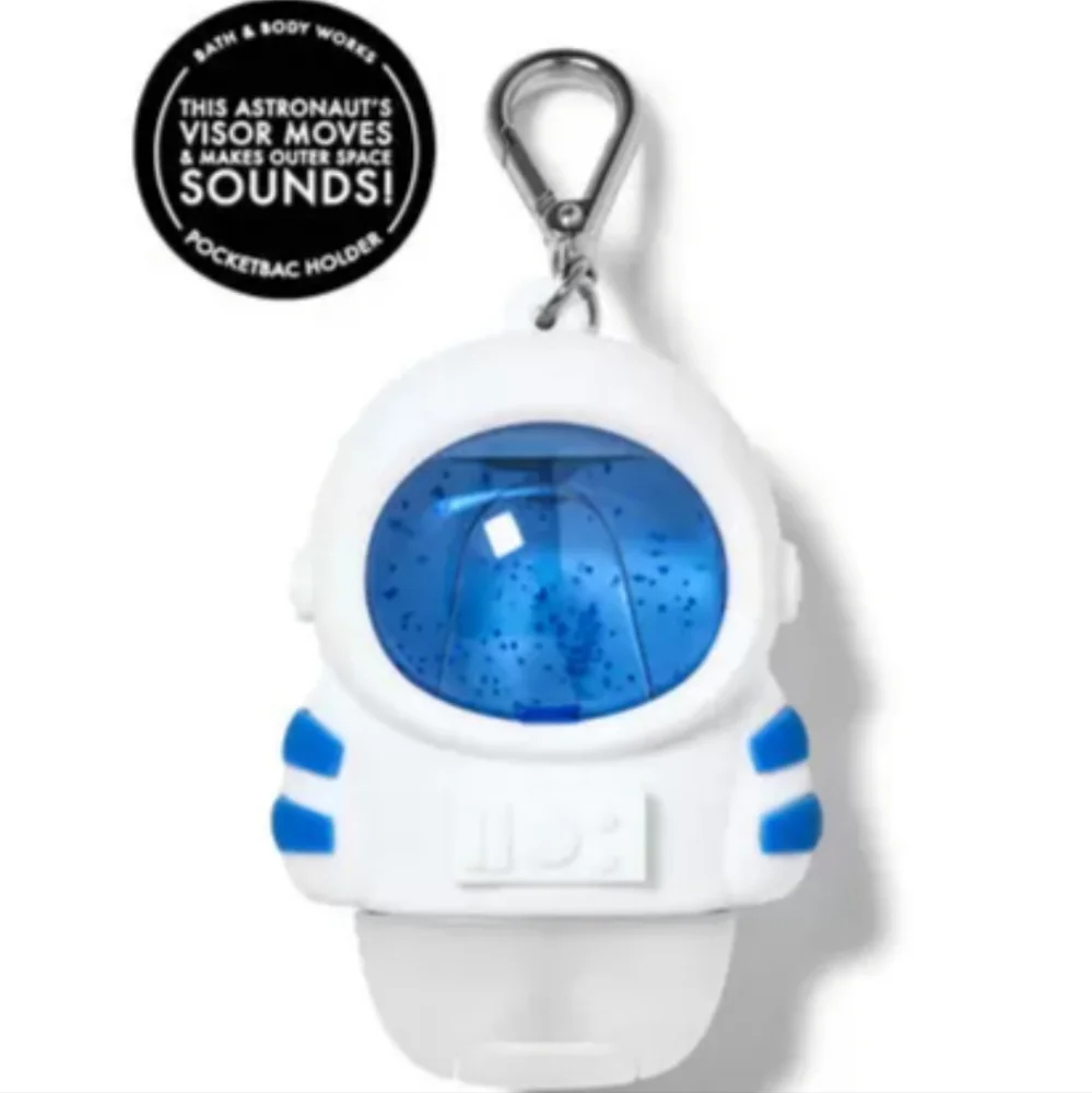 🚀🛰🎶🛸🤲NWT‼️Bath & Body Works Noise-making Astronaut Holder with Sanitizers